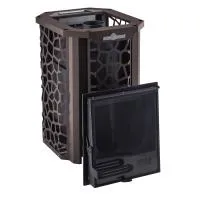 печь для бани сталь-мастер hard 14l панорама 2021 со стеклом закр каменка дровяная # 