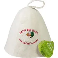 шапка для бани в ассортименте, банные штучки