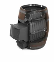 печь для бани тмф бочка вариата cast дверка антрацит  баррель палисандр *