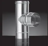 тройник craft 90° нержавеющий (316/0,5) ф180 по воде