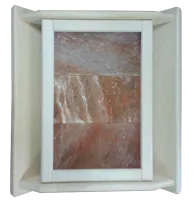 абажур угловой с гималайской солью (агс)  банный эксперт