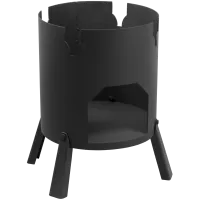 печь для казана стэн казанка-360 8-12л разборная, переносная