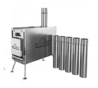 печь портативная intent 2.0 универсальная дровяная для мобильной бани морж