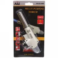 горелка газовая портативная для розжига с пьезоподжигом, белая №920