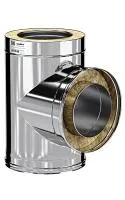 тройник craft 90° утепленный нержавеющий (316/0,8/304/0,5) ф200/300 по воде