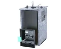 печь для бани изистим геленджик м2 в трехстор. кожухе из талькох.,закр. верх, вх.с тыла с ггу -60