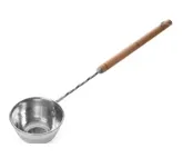 черпак 0,5 л pro алюминиевый, ручка из осины, 212f, банный эксперт