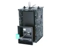 печь для бани изистим сочи м2 premium в трехстор. кожухе из пироксенита вход справа закр.верх с ггу