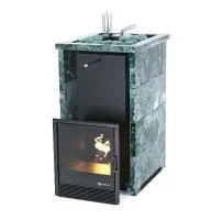 печь для бани изистим сочи premium в трехстороннем кожухе откр. верх из змеевика 