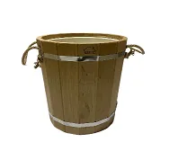 запарник 20л с пластмассовой вставкой термо здпт-20 (ольха), 212f, банный эксперт