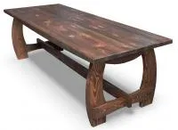 стол №13 210х90 (массив сосны, старение), палисандр, ирб