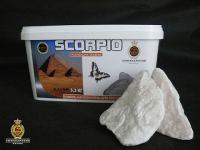 камень для бани скорпион кальцит экрю 5,3 кг 